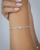 PULSEIRA RIVIERA GOTA CRAVEJADA